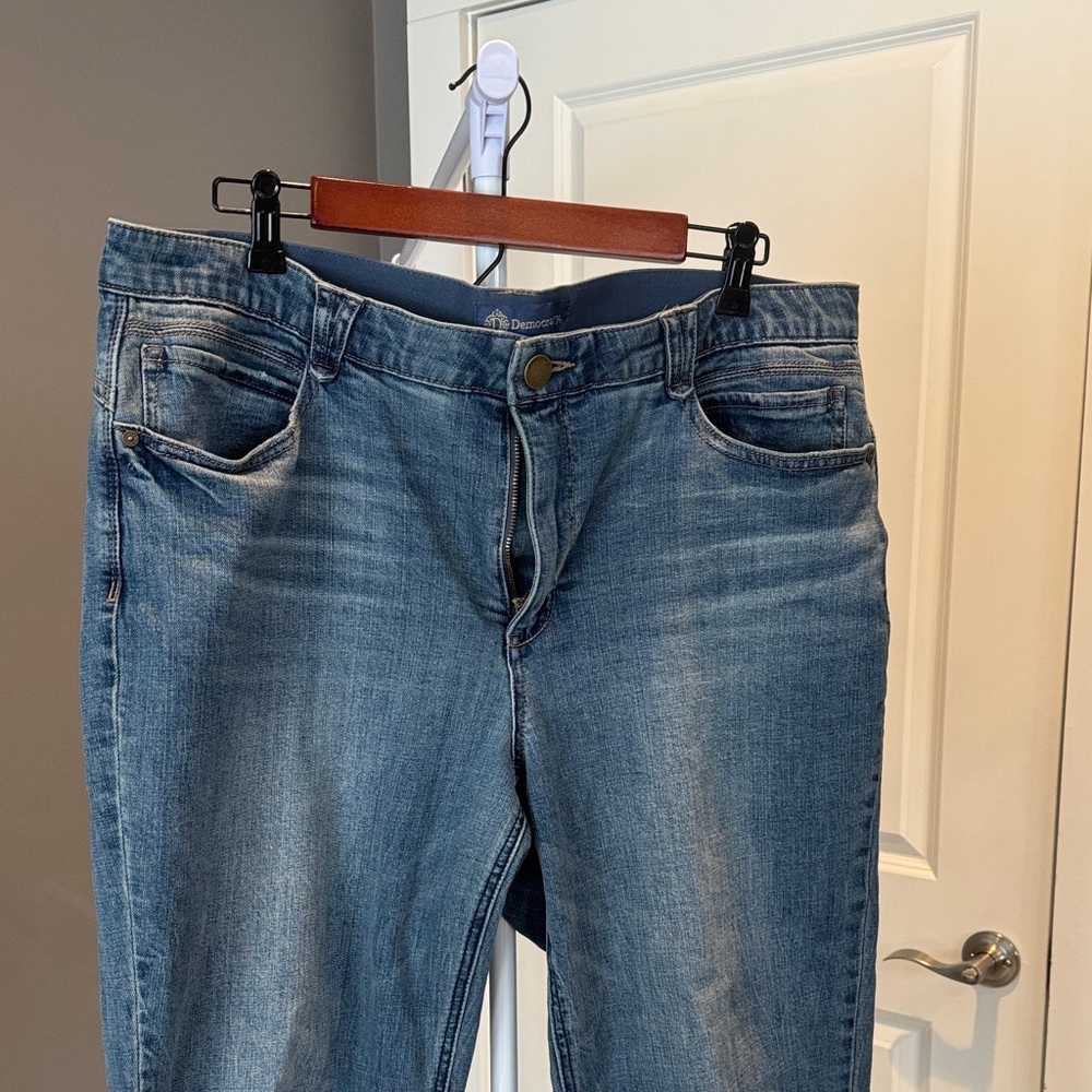 Democracy “Ab”solution High Rise Boyfriend Jeans with Cuffs
